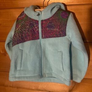 Columbia Baby Toddler Zip Up Fleece Jacket 18 Months Warm & Thick for Winter